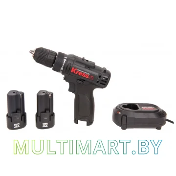 Дрель-шуруповерт Kress KU201.2 (с 2-мя АКБ, сумка)